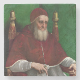 Portrait von Papst Julius II (von Raphael) Steinuntersetzer