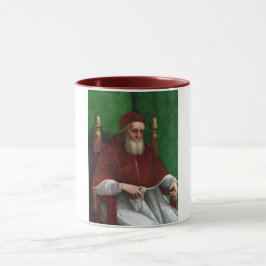 Portrait von Papst Julius II (von Raphael) Tasse