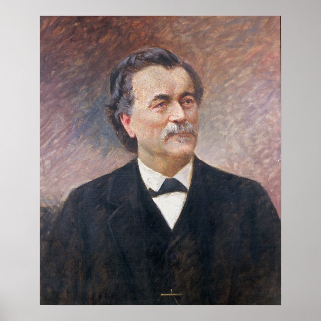 Portrait von Paul Bert Poster (Vorne)