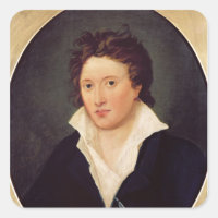 Portrait von Percy Bysshe Shelley, 1819