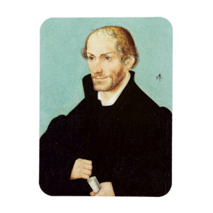 Portrait von Philip Melanchthon, 1537 Magnet