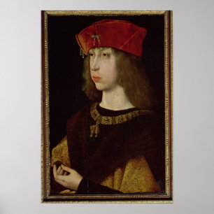 Portrait von Philip the Handsome Poster