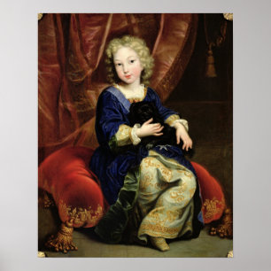 Portrait von Philippe de France Poster