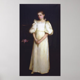 Portrait von Phyllis Waterlow von John Waterhouse Poster