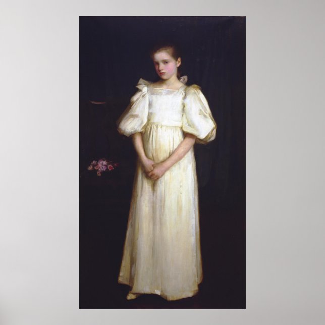 Portrait von Phyllis Waterlow von John Waterhouse Poster (Vorne)