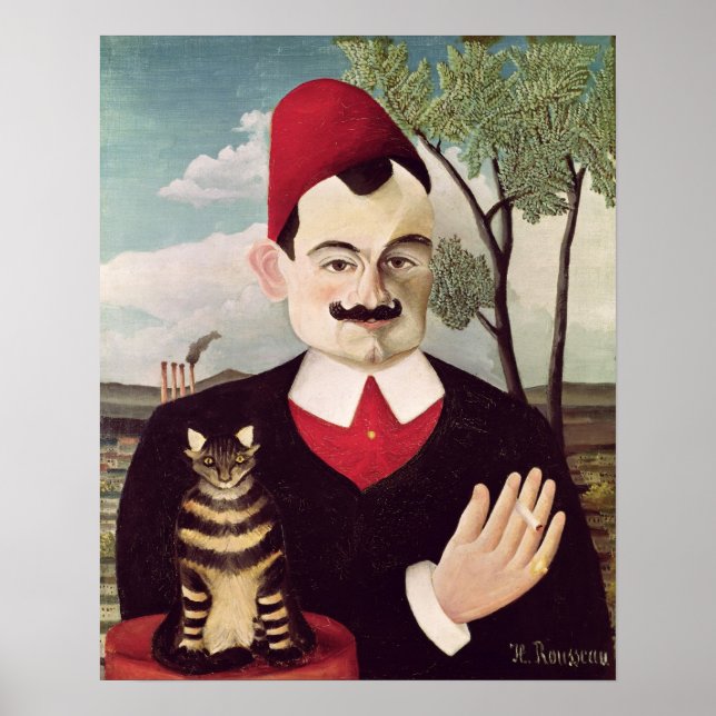 Portrait von Pierre Loti c.1891 Poster (Vorne)