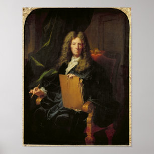 Portrait von Pierre Mignard, c.1690 Poster