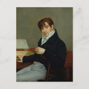 Portrait von Pierre Zimmermann 1808 Postkarte
