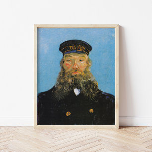 Portrait von Postman Roulin Vincent Van Gogh Poster