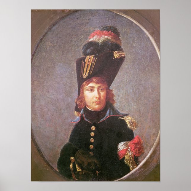 Portrait von Prinz Eugene de Beauharnais Poster (Vorne)