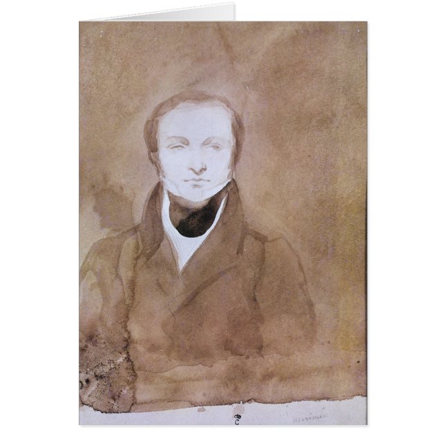 Portrait von Prosper Merimee (Vorne)