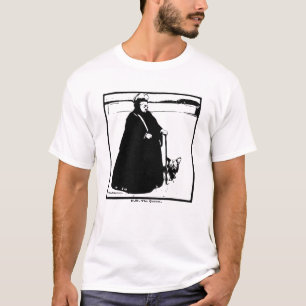 Portrait von Queen Victoria und Yorkie Dog T-Shirt