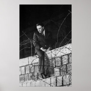 Portrait von Richard Burton Poster