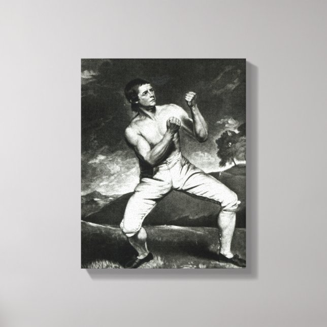 Portrait von Richard Humphreys Leinwanddruck (Vorderseite)