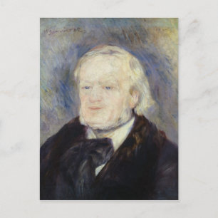 Portrait von Richard Wagner 1882 Postkarte