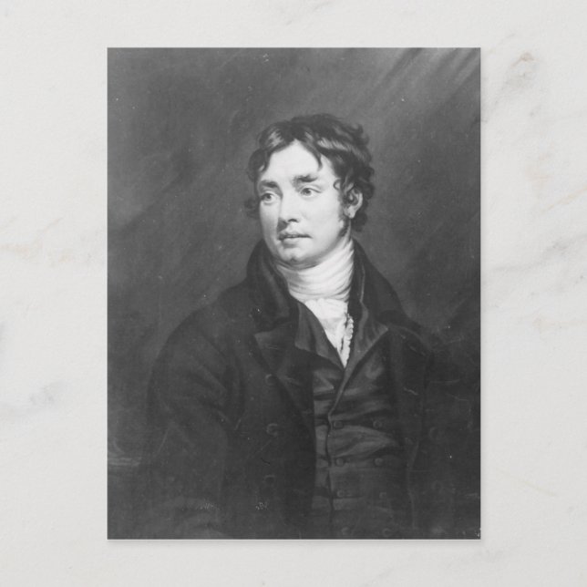 Portrait von Samuel Taylor Coleridge Postkarte (Vorderseite)