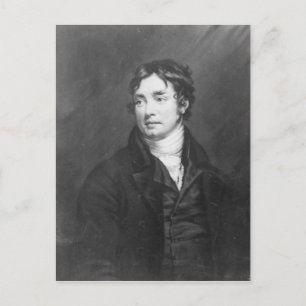 Portrait von Samuel Taylor Coleridge Postkarte