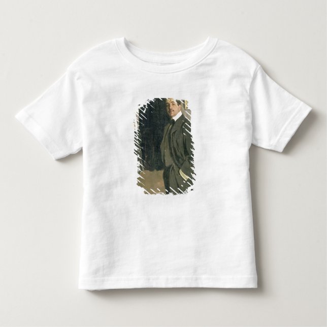 Portrait von Sergei Pavlovich Diaghilev Kleinkind T-shirt (Vorderseite)