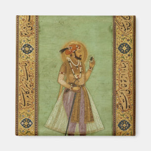 Portrait von Shah Jahan , 1631, Mughal Magnet