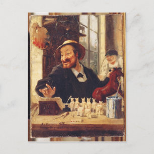 Portrait von Shaunard oder Shanne Postkarte