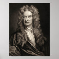 Portrait von Sir Isaac Newton