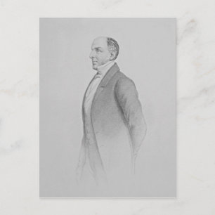 Portrait von Sir James R. G. Graham Postkarte