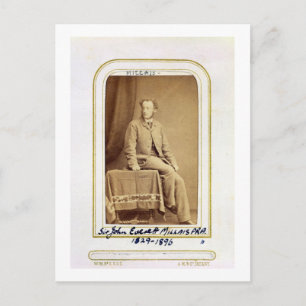 Portrait von Sir John Everett Millais (1829-1896) Postkarte