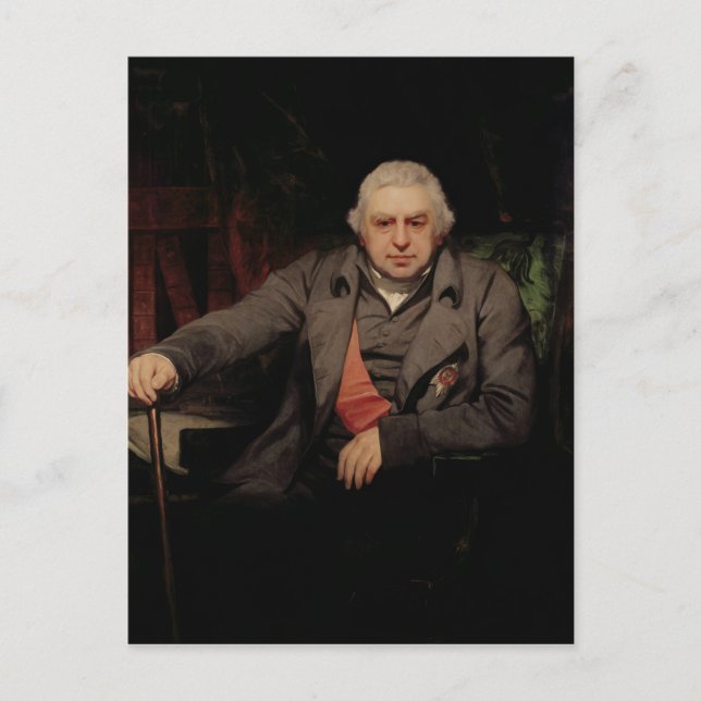Portrait von Sir Joseph Banks, 1810 Postkarte (Vorderseite)