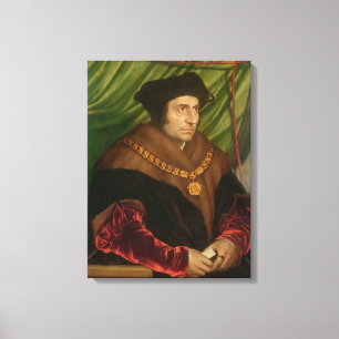 Portrait von Sir Thomas More Leinwanddruck