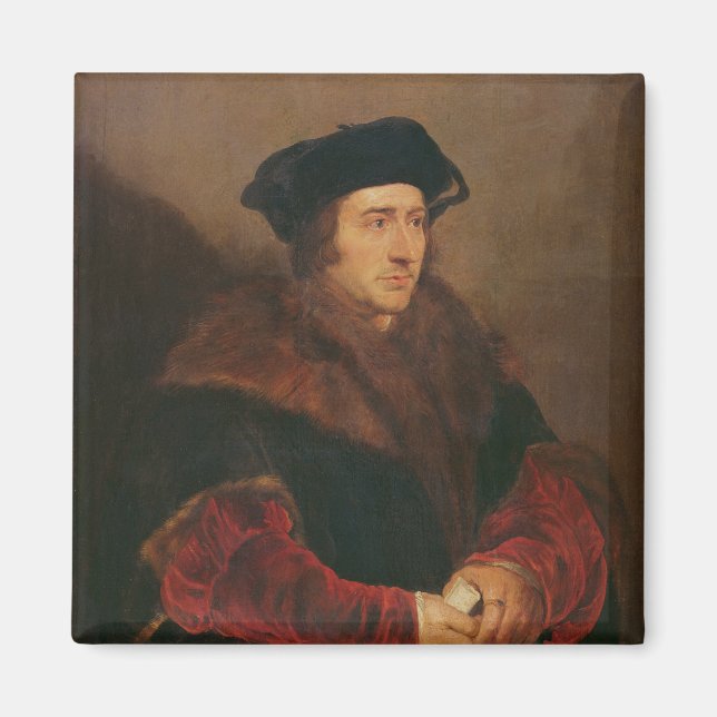 Portrait von Sir Thomas More Magnet (Vorne)