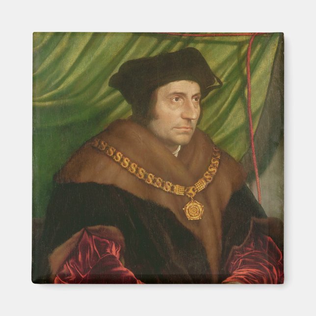 Portrait von Sir Thomas More Magnet (Vorne)