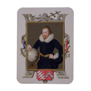 Portrait von Sir Walter Raleigh (c.1552-1618) von Magnet