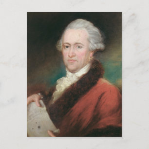 Portrait von Sir William Herschel c.1795 Postkarte
