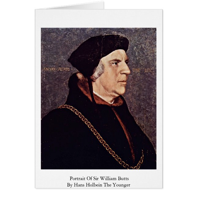 Portrait von Sir William Hinterns (Vorne)