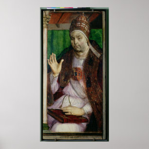 Portrait von Sixtus IV c.1475 Poster