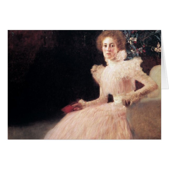 Portrait von Sonja Knips ; Gustav Klimt Malerei (Vorderseite (Horizontal))