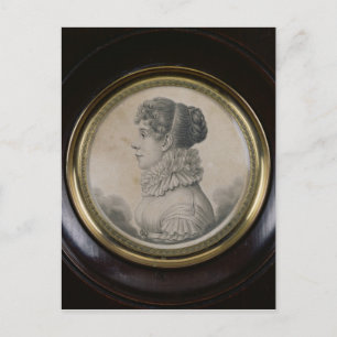 Portrait von Sophie Rostopchine Comtesse de Postkarte