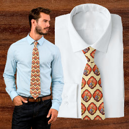 Portrait von St. Joseph in einem Oktofolien (TF 02 Krawatte