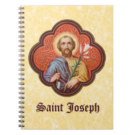 Portrait von St. Joseph in einer Oktofolie (TF 02) Notizblock
