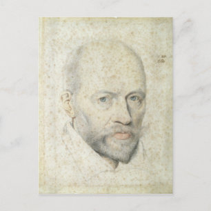 Portrait von St. Vincent de Paul Postkarte