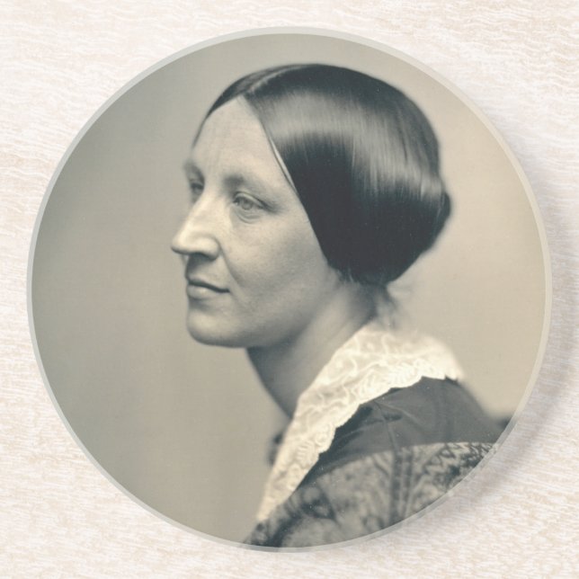 Portrait von Susan Brownell Anthony 1850 Sandstein Untersetzer (Vorne)