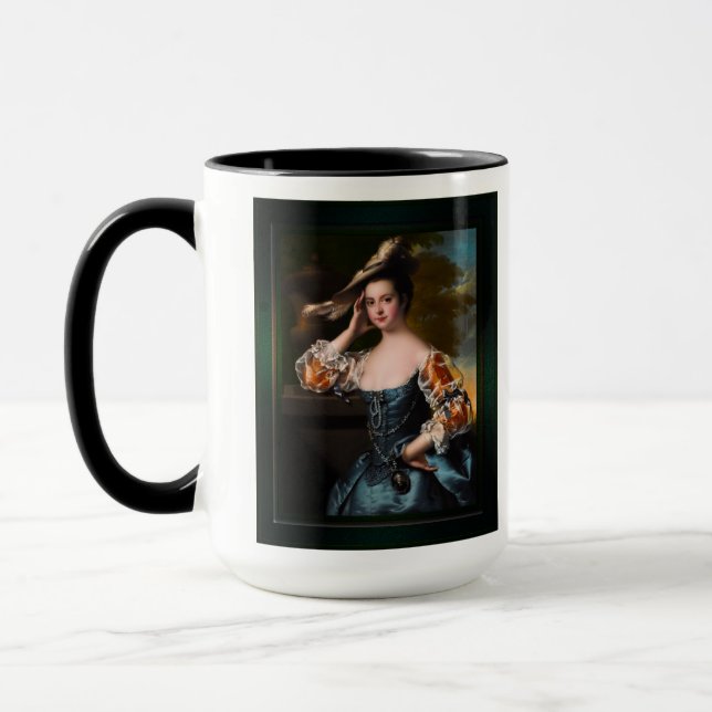 Portrait von Susannah Hope von Joseph Wright Tasse (Links)