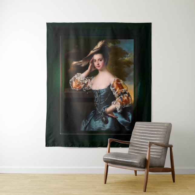 Portrait von Susannah Hope von Joseph Wright Wandteppich (Beispiel)
