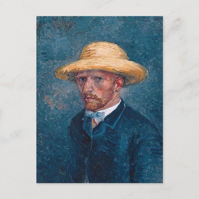 Portrait von Theo van Gogh, Van Gogh Fine Art Postkarte (Vorderseite)