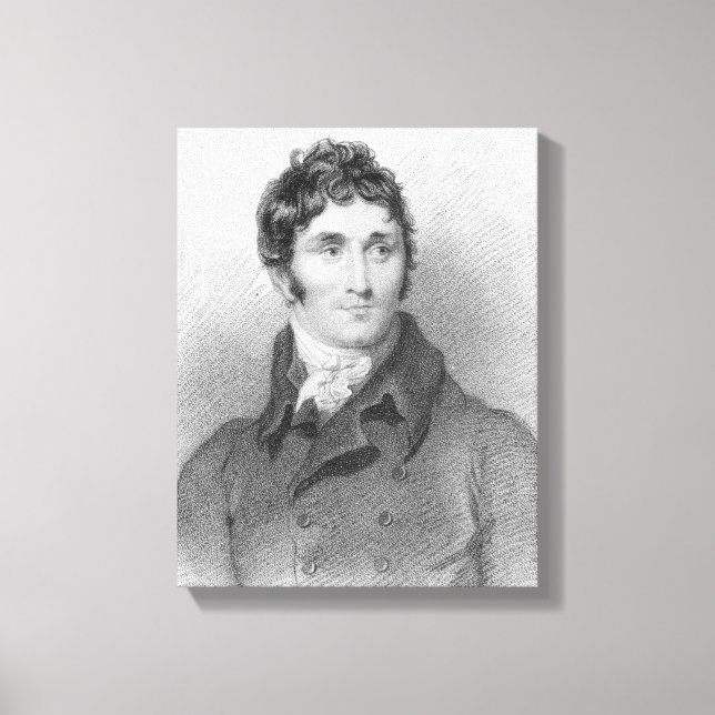 Portrait von Thomas Campbell, 1815 Leinwanddruck (Vorderseite)