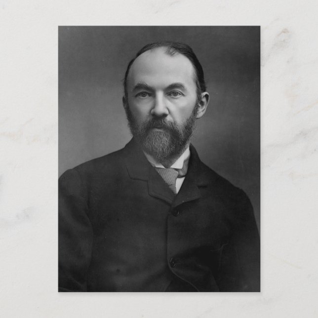 Portrait von Thomas Hardy Postkarte (Vorderseite)