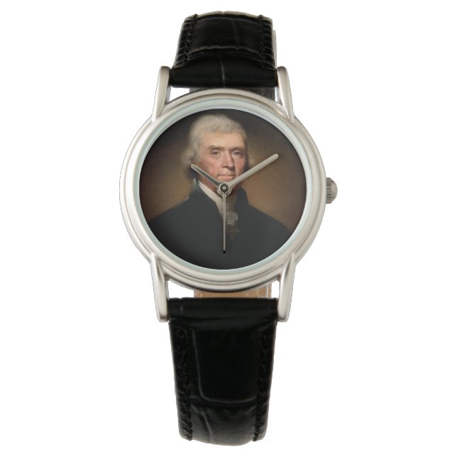 Portrait von Thomas Jefferson (von Rembrandt Peale Armbanduhr (Vorderseite)