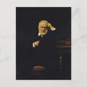 Portrait von Victor Hugo 1879 Postkarte