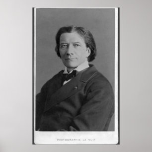 Portrait von Victorien Sardou Poster