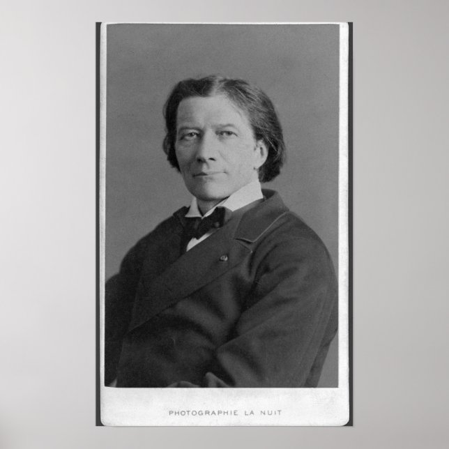 Portrait von Victorien Sardou Poster (Vorne)